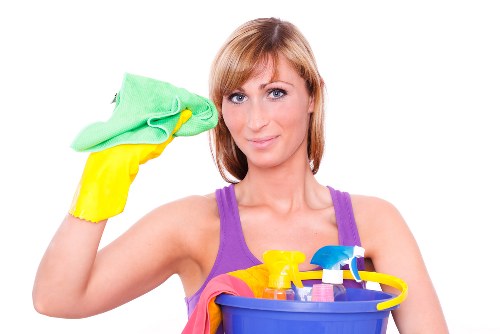Carpet cleaner starting a professional clean in a Coney Hall home