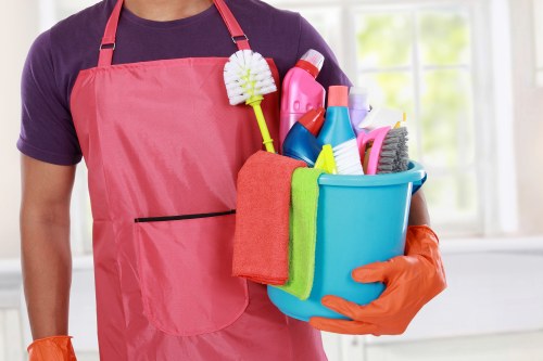 Professional carpet cleaning in a Coney Hall home