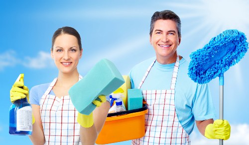 Homeowner preparing a room for pet stain odour removal services